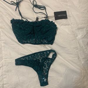 PLT Green Bralette Set NEW